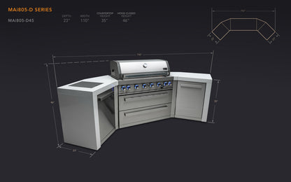Mont Alpi Deluxe Series Outdoor Grill