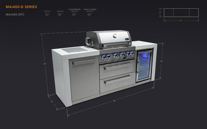 Mont Alpi Deluxe Series Outdoor Grill