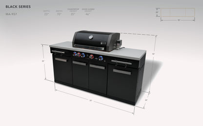 Mont Alpi Compact Series Outdoor Grill