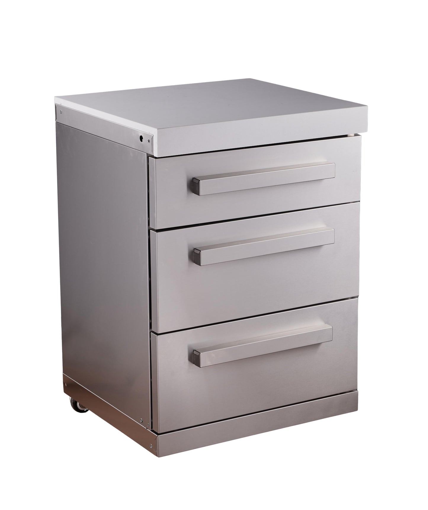 Mont Alpi Stainless Steel Extra Drawer Cabinet