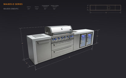 Mont Alpi Deluxe Series Outdoor Grill