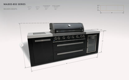 Mont Alpi Black Series Outdoor Grill