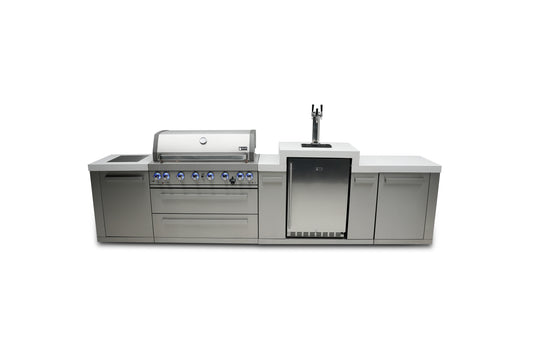 Mont Alpi Original Series Outdoor Grill – Straight Island · Kegerator