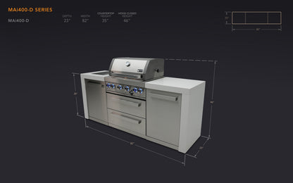 Mont Alpi Deluxe Series Outdoor Grill