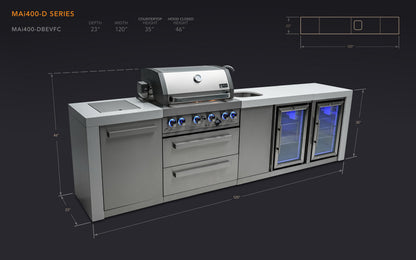 Mont Alpi Deluxe Series Outdoor Grill