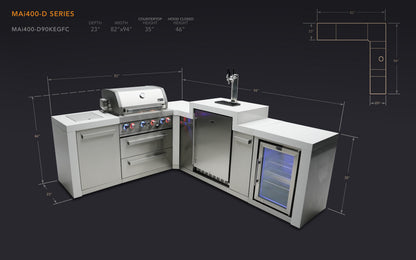 Mont Alpi Deluxe Series Outdoor Grill