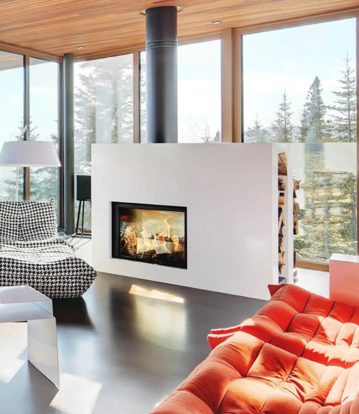Stûv 21-clad Wood Fireplace