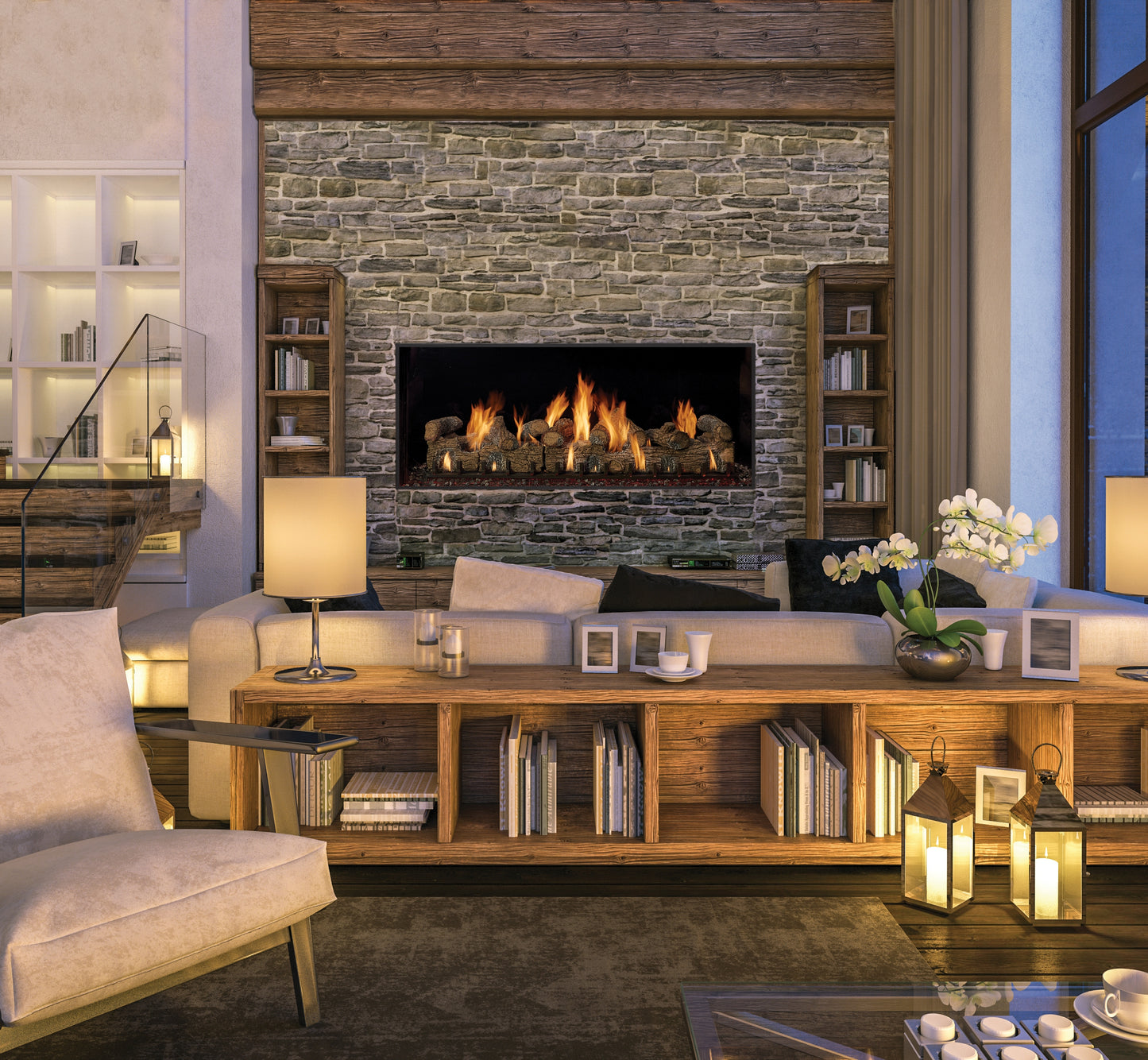 Timber Fire Single-Sided
