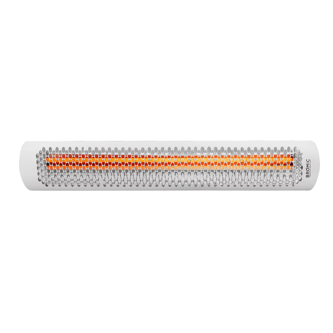 Tungsten Smart-Heat Electric Heater - White finish