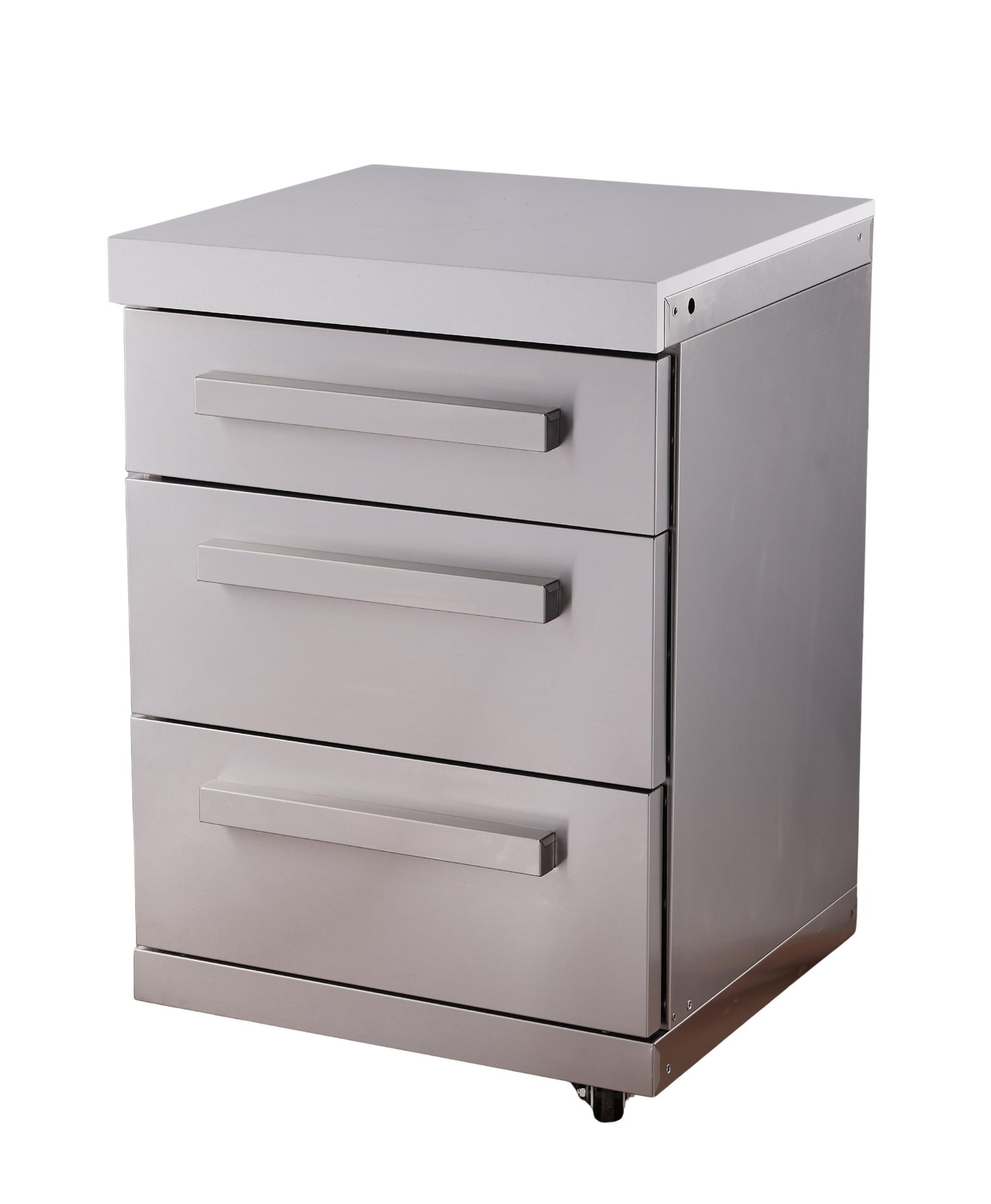 Mont Alpi Stainless Steel Extra Drawer Cabinet