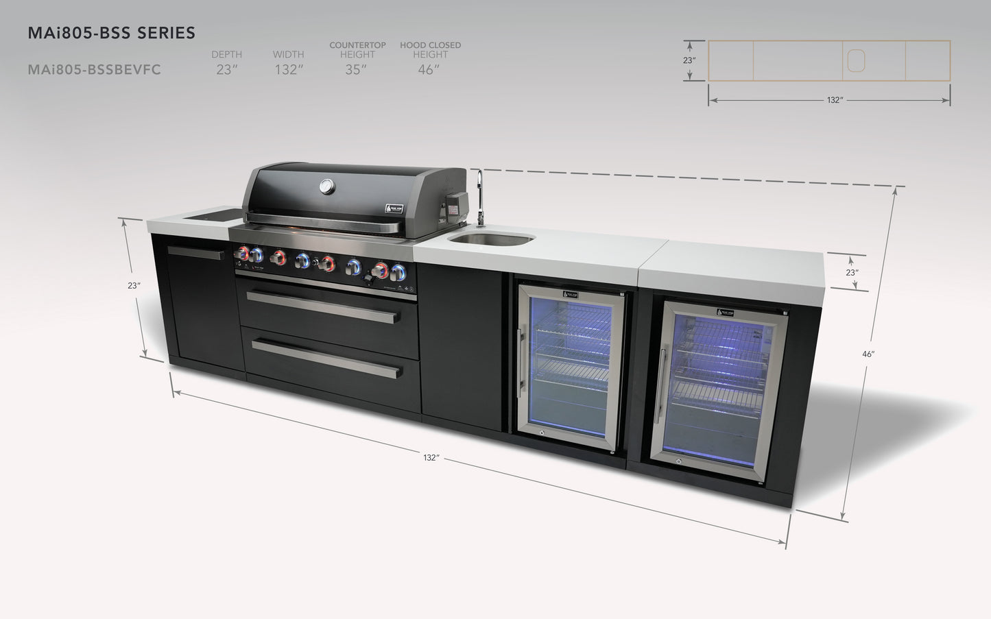 Mont Alpi Black Series Outdoor Grill
