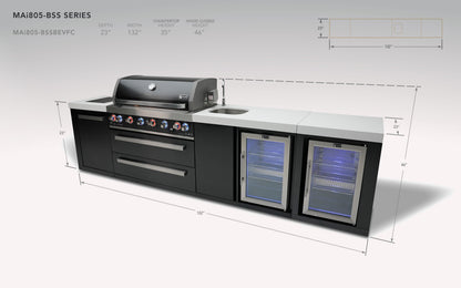 Mont Alpi Black Series Outdoor Grill